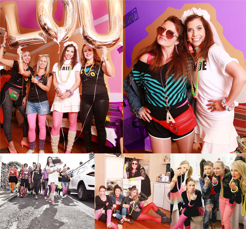 80s hen party