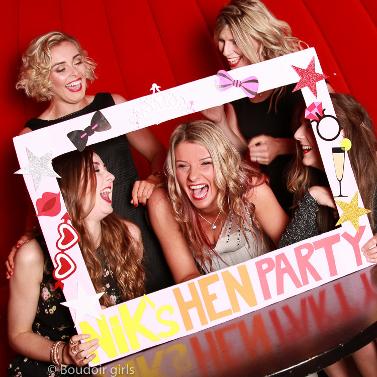 hen party ideas boudoir girls