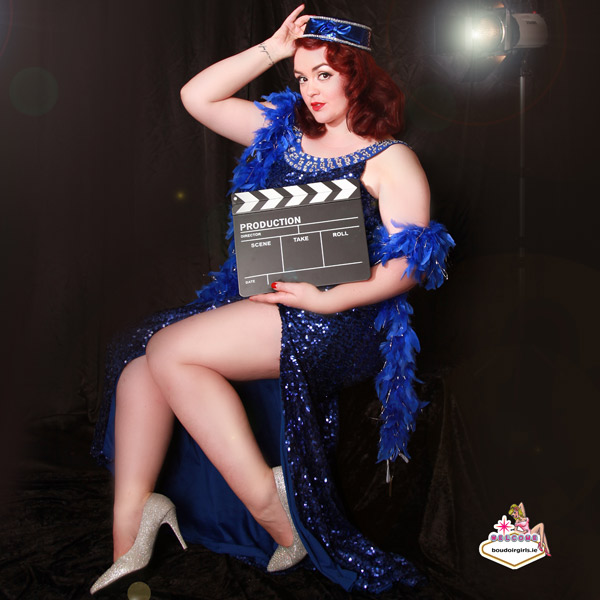 Boudoir girls burlesque theme