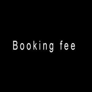 photoshoot booking fee